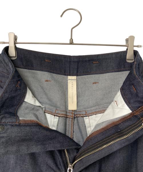 SHINYA KOZUKA（シンヤコズカ）SHINYA KOZUKA (シンヤコズカ) SIDE TACK TAPERED サイドタックテーパードパンツ 2201SK31 22SS インディゴ サイズ:EXTRA SMALLの古着・服飾アイテム