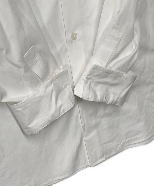 ATON（エイトン）ATON (エイトン) SUVIN BROAD | スタンダードシャツ - UNISEX BLAGCW0001 ホワイト サイズ:6の古着・服飾アイテム