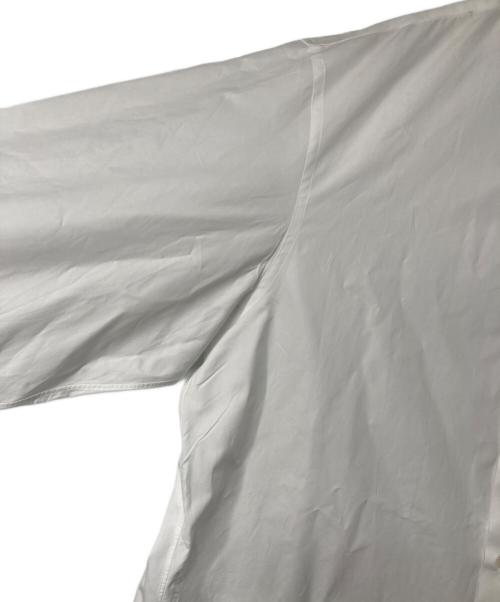 ATON（エイトン）ATON (エイトン) SUVIN BROAD | スタンダードシャツ - UNISEX BLAGCW0001 ホワイト サイズ:6の古着・服飾アイテム