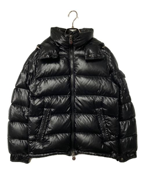 MONCLER（モンクレール）MONCLER (モンクレール) MAYA フーデットダウンジャケット ブラックの古着・服飾アイテム