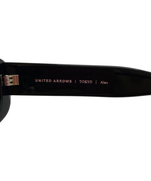 UNITED ARROWS TOKYO（ユナイテッドアローズトウキョウ）UNITED ARROWS TOKYO (ユナイテッドアローズトウキョウ) 金子眼鏡 (カネコガンキョウ) 別注 Alex サングラス ブラックの古着・服飾アイテム