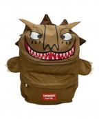 CHARLES JEFFREY LOVERBOYチャールズ ジェフリー ラバーボーイ）の古着「LION RUCKSACK/ライオン ラックサック」｜ブラウン