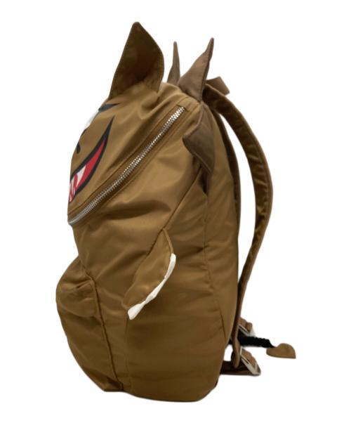 CHARLES JEFFREY LOVERBOY（チャールズ ジェフリー ラバーボーイ）CHARLES JEFFREY LOVERBOY (チャールズ ジェフリー ラバーボーイ) LION RUCKSACK/ライオン ラックサック ブラウンの古着・服飾アイテム