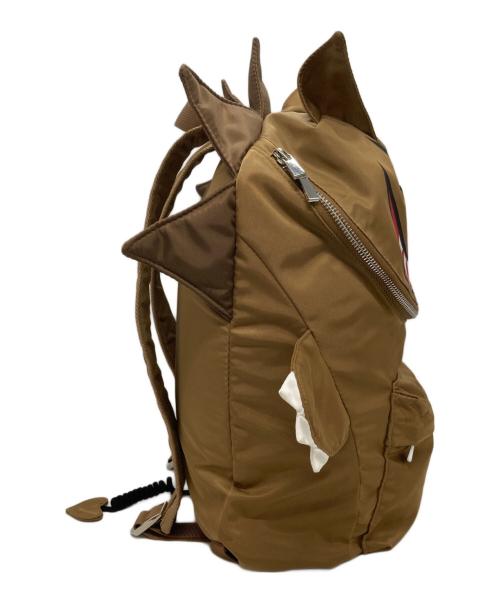 CHARLES JEFFREY LOVERBOY（チャールズ ジェフリー ラバーボーイ）CHARLES JEFFREY LOVERBOY (チャールズ ジェフリー ラバーボーイ) LION RUCKSACK/ライオン ラックサック ブラウンの古着・服飾アイテム