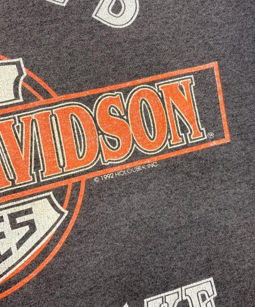 HARLEY-DAVIDSON（ハーレーダビッドソン）HARLEY-DAVIDSON (ハーレーダビッドソン) Tシャツ 90th ANNIVERSARY 90's グレー サイズ:-の古着・服飾アイテム