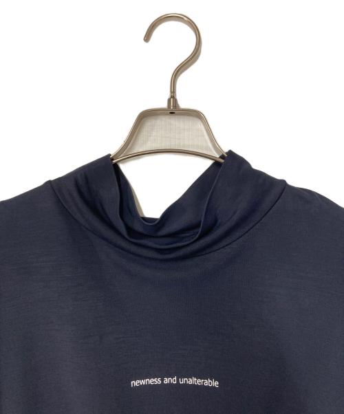 stein（シュタイン）stein (シュタイン) OVERSIZED HIGH NECK LS ネイビー サイズ:Sの古着・服飾アイテム