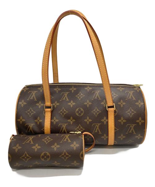 LOUIS VUITTON（ルイ ヴィトン）LOUIS VUITTON (ルイ ヴィトン) パピヨン30 ハンドバッグ ブラウンの古着・服飾アイテム