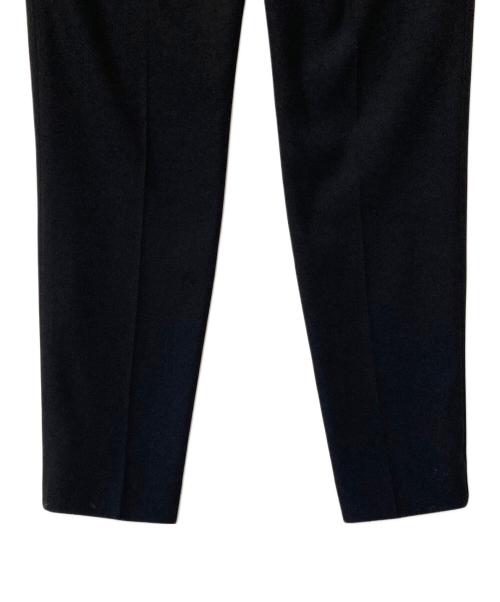 LE PHIL（ル フィル）LE PHIL (ル フィル) 2WAYツイルフロントスリットパンツ ブラック サイズ:0の古着・服飾アイテム
