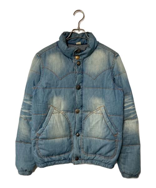 Ron Herman（ロンハーマン）Ron Herman (ロンハーマン) コンチョボタン デニムダウンジャケット インディゴ サイズ:SIZE Sの古着・服飾アイテム