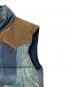 中古・古着 DENIM & SUPPLY RALPH LAUREN (デニム＆サプライ ラルフローレン) 中綿ベスト インディゴ×ブラウン サイズ:XS：4000円