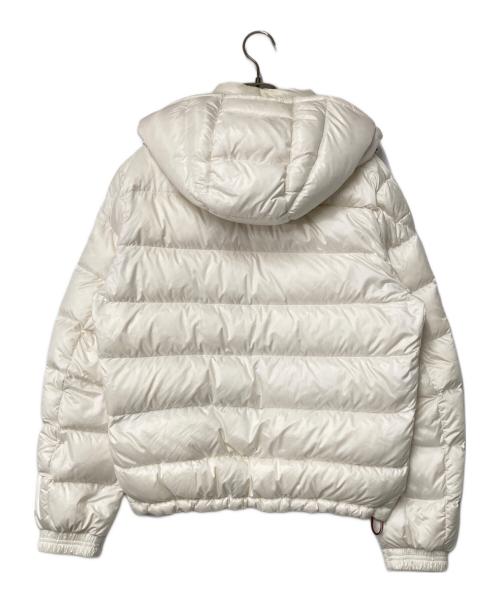 MONCLER（モンクレール）MONCLER (モンクレール) BRAMANT/ブラマント フーデットダウンジャケット ホワイト サイズ:2の古着・服飾アイテム