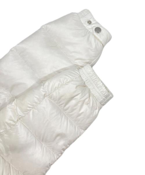 MONCLER（モンクレール）MONCLER (モンクレール) BRAMANT/ブラマント フーデットダウンジャケット ホワイト サイズ:2の古着・服飾アイテム