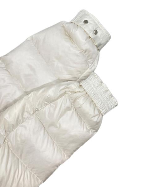 MONCLER（モンクレール）MONCLER (モンクレール) BRAMANT/ブラマント フーデットダウンジャケット ホワイト サイズ:2の古着・服飾アイテム