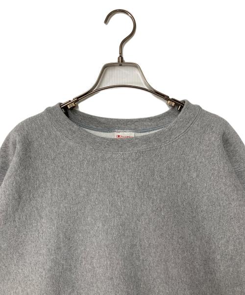 Champion REVERSE WEAVE（チャンピオン リバース ウィーブ）Champion REVERSE WEAVE (チャンピオン リバース ウィーブ) クルーネックスウェットシャツ グレー サイズ:Lの古着・服飾アイテム