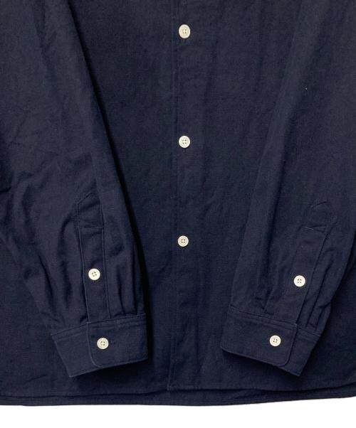 Geruga（ゲルガ）GERUGA (ゲルガ) ROUND COLLAR SHIRTS/ラウンドカラーシャツ ネイビー サイズ:SIZE 3の古着・服飾アイテム