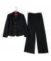 Max Mara Studio（マックスマーラ ストゥディオ）の古着「セットアップ 60461789/61361189」｜ブラック