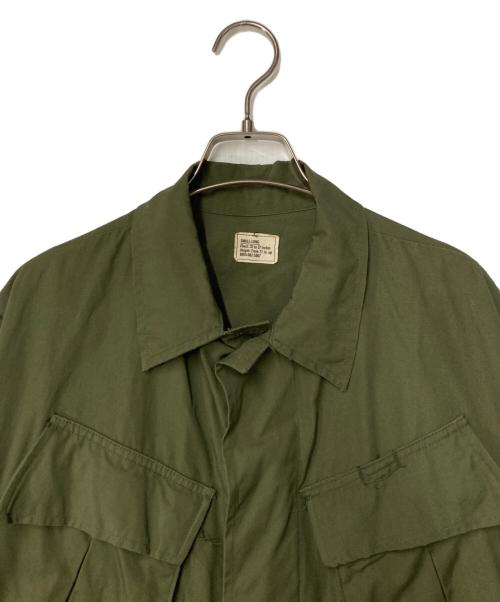 US ARMY（ユーエスアーミー）US ARMY Jungle Fatigue Jacket ジャングルファティーグジャケット 8405-082-5567 DSA 100-69-C-1404 60's 3rdタイプ 後期 オリーブ サイズ:SMALL-LONGの古着・服飾アイテム