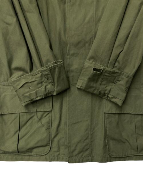 US ARMY（ユーエスアーミー）US ARMY Jungle Fatigue Jacket ジャングルファティーグジャケット 8405-082-5567 DSA 100-69-C-1404 60's 3rdタイプ 後期 オリーブ サイズ:SMALL-LONGの古着・服飾アイテム