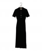 MICHAEL KORSマイケル・コース）の古着「ニットポロワンピース」｜ブラック