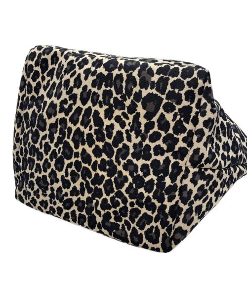 Herve Chapelier（エルベシャプリエ）Herve Chapelier (エルベシャプリエ) ナイロン舟型トートM ブラック×ベージュの古着・服飾アイテム