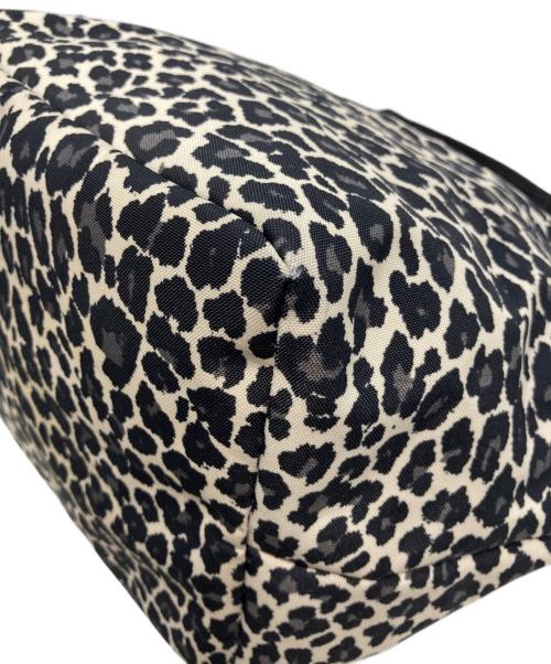 Herve Chapelier（エルベシャプリエ）Herve Chapelier (エルベシャプリエ) ナイロン舟型トートM ブラック×ベージュの古着・服飾アイテム