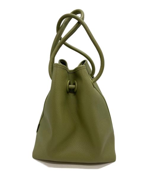 VASIC（ヴァジック）VASIC (ヴァジック) BOND/ボンド 巾着ワンショルダーハンドバッグ グリーンの古着・服飾アイテム