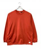 NANGAナンガ）の古着「ECO HYBRID OVERSIZED L S TEE」｜オレンジ