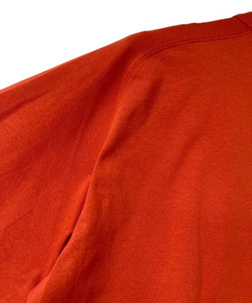 NANGA（ナンガ）NANGA (ナンガ) ECO HYBRID OVERSIZED L S TEE オレンジ サイズ:XLの古着・服飾アイテム