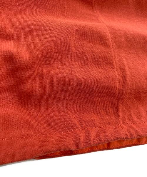 NANGA（ナンガ）NANGA (ナンガ) ECO HYBRID OVERSIZED L S TEE オレンジ サイズ:XLの古着・服飾アイテム