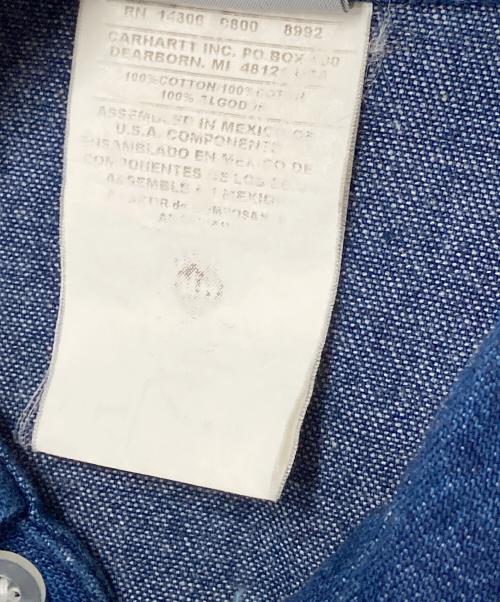 CarHartt（カーハート）CarHartt (カーハート) ウエスタンデニムシャツ インディゴ サイズ:不明の古着・服飾アイテム
