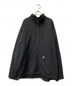 CarHarttカーハート）の古着「Nylon Fleece-Lined Jacket/ナイロンフリースラインズジャケット」｜ブラック