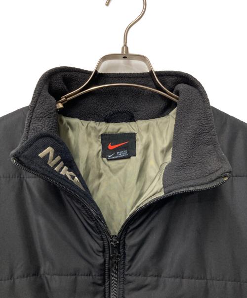 NIKE（ナイキ）NIKE (ナイキ) 中綿スタンドカラージャケット ブラック サイズ:SIZE Lの古着・服飾アイテム