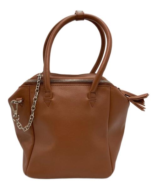 L’Avenir（ラヴェニール）L’Avenir (ラヴェニール) 2WAYチェーンショルダーバッグ ブラウンの古着・服飾アイテム