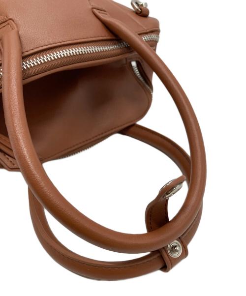 L’Avenir（ラヴェニール）L’Avenir (ラヴェニール) 2WAYチェーンショルダーバッグ ブラウンの古着・服飾アイテム