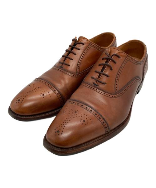 SCOTCH GRAIN（スコッチグレイン）SCOTCH GRAIN (スコッチグレイン) セミブローグ レザーシューズ 匠シリーズ HA-9040 ブラウン サイズ:25 1/2の古着・服飾アイテム