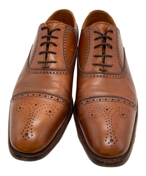SCOTCH GRAIN（スコッチグレイン）SCOTCH GRAIN (スコッチグレイン) セミブローグ レザーシューズ 匠シリーズ HA-9040 ブラウン サイズ:25 1/2の古着・服飾アイテム