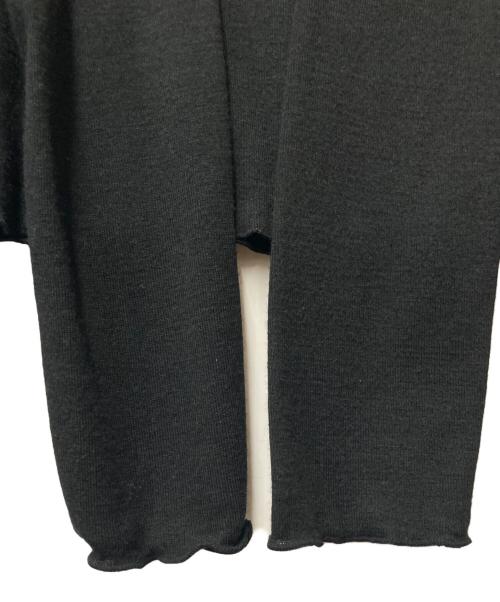 Loro（ローロ）Loro (ローロ) Loop Neck Long Tee ブラック サイズ:Fの古着・服飾アイテム