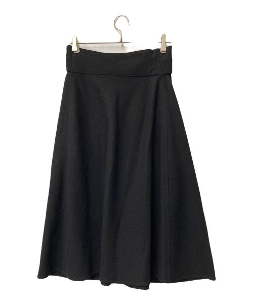 LEMAIRE（ルメール）LEMAIRE (ルメール) DRAPED SKIRT/ドレープスカート ブラック サイズ:SIZE Sの古着・服飾アイテム