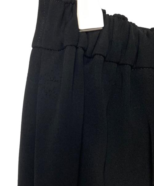 ENFOLD（エンフォルド）ENFOLD (エンフォルド) PEツイルストレッチパンツ ブラック サイズ:36の古着・服飾アイテム