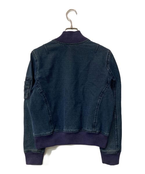 POLO RALPH LAUREN（ポロ・ラルフローレン）POLO RALPH LAUREN (ポロ・ラルフローレン) デニムボンバージャケット インディゴ サイズ:Mの古着・服飾アイテム