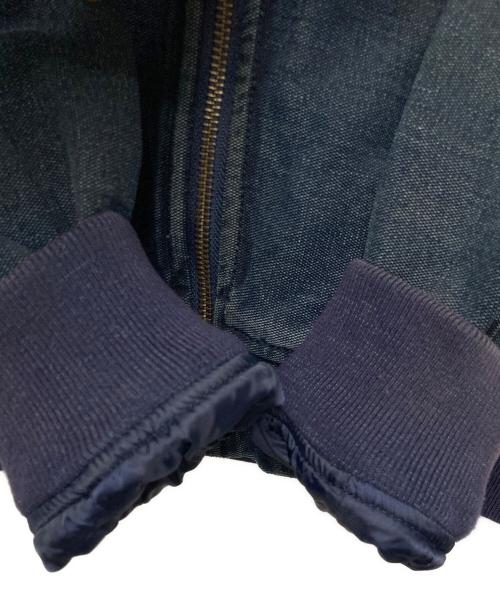 POLO RALPH LAUREN（ポロ・ラルフローレン）POLO RALPH LAUREN (ポロ・ラルフローレン) デニムボンバージャケット インディゴ サイズ:Mの古着・服飾アイテム