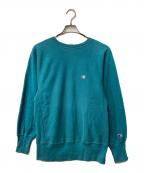 Champion REVERSE WEAVEチャンピオン リバース ウィーブ）の古着「90's クルーネックスウェット USA製」｜グリーン