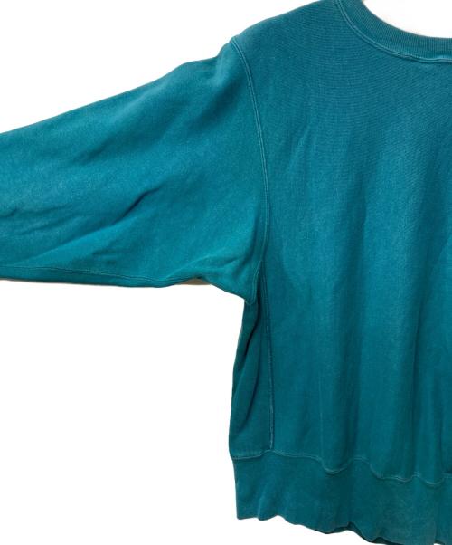 Champion REVERSE WEAVE（チャンピオン リバース ウィーブ）Champion REVERSE WEAVE (チャンピオン リバース ウィーブ) 90's クルーネックスウェット USA製 グリーン サイズ:MEDIUMの古着・服飾アイテム