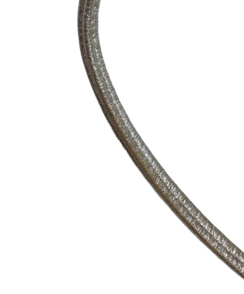 MARCO MASI（マルコマージ）MARCO MASI (マルコマージ) コンビキンチャクバッグ ベージュ×シルバーの古着・服飾アイテム