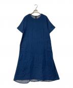 Leilianレリアン）の古着「ワンピース」｜インディゴ