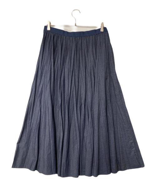 Leilian（レリアン）LEILIAN (レリアン) プリーツスカート インディゴ サイズ:13の古着・服飾アイテム