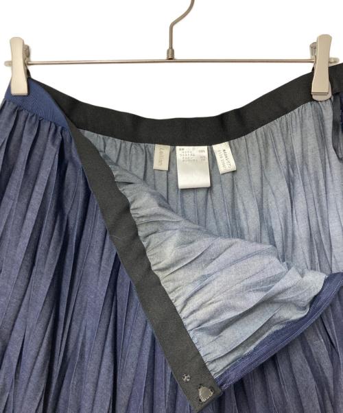 Leilian（レリアン）LEILIAN (レリアン) プリーツスカート インディゴ サイズ:13の古着・服飾アイテム
