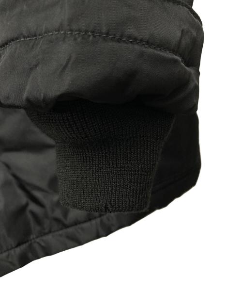 Schott（ショット）Schott (ショット) ナイロンダブルライダースコート ブラック サイズ:Ｍの古着・服飾アイテム