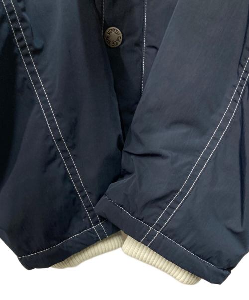 eYe COMME des GARCONS JUNYAWATANABE MAN（アイ コム デ ギャルソン ジュンヤ ワタナベ マン）eYe COMME des GARCONS JUNYAWATANABE MAN THE NORTH FACE (ザ ノース フェイス) ナイロンスタンドカラージャケット ネイビー×ホワイト サイズ:Sの古着・服飾アイテム