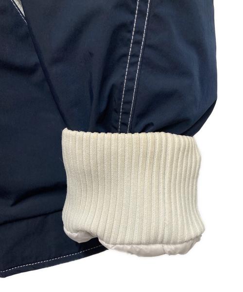 eYe COMME des GARCONS JUNYAWATANABE MAN（アイ コム デ ギャルソン ジュンヤ ワタナベ マン）eYe COMME des GARCONS JUNYAWATANABE MAN THE NORTH FACE (ザ ノース フェイス) ナイロンスタンドカラージャケット ネイビー×ホワイト サイズ:Sの古着・服飾アイテム